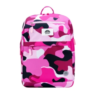 Bailey Backpack - Camo Kid Fuchsia