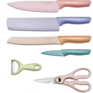 6 PCS Kitchen Stainless Steel Knife Set