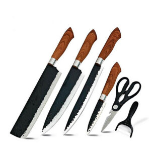 6 PCS Chef Knives Stainless Sets